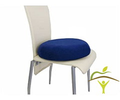 Visco ring pillow including terry cloth cover