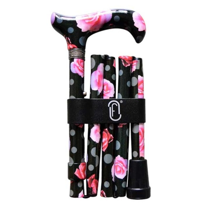Finna walking stick foldable and adjustable, completely in 1 motif