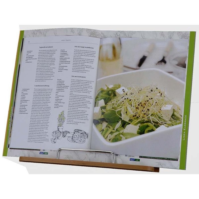 Bamboo Cookbook Stand