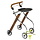 Let's Go Indoor lightweight indoor rollator