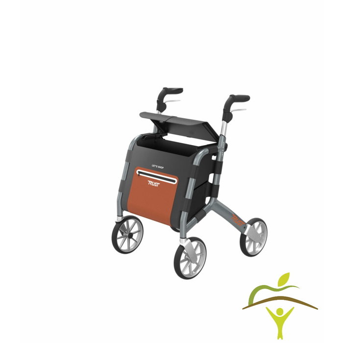 Let's Shop - practical rollator with large bag