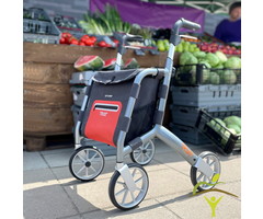Let's Shop - practical rollator with large bag