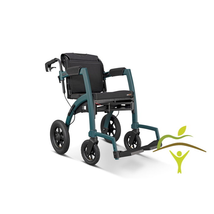 Déambulateur et fauteuil roulant Rollz Motion Performance Comfort en un - pneus pneumatiques