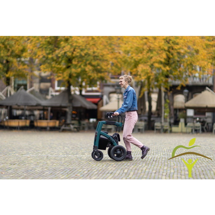 Rollz Motion Performance Comfort rollator and wheelchair in one - pneumatic tires