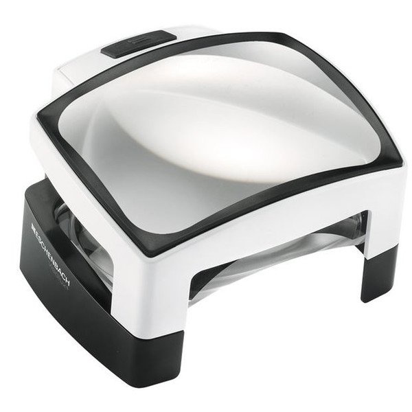 Loupe sur pied avec lumière LED pour une lecture confortable