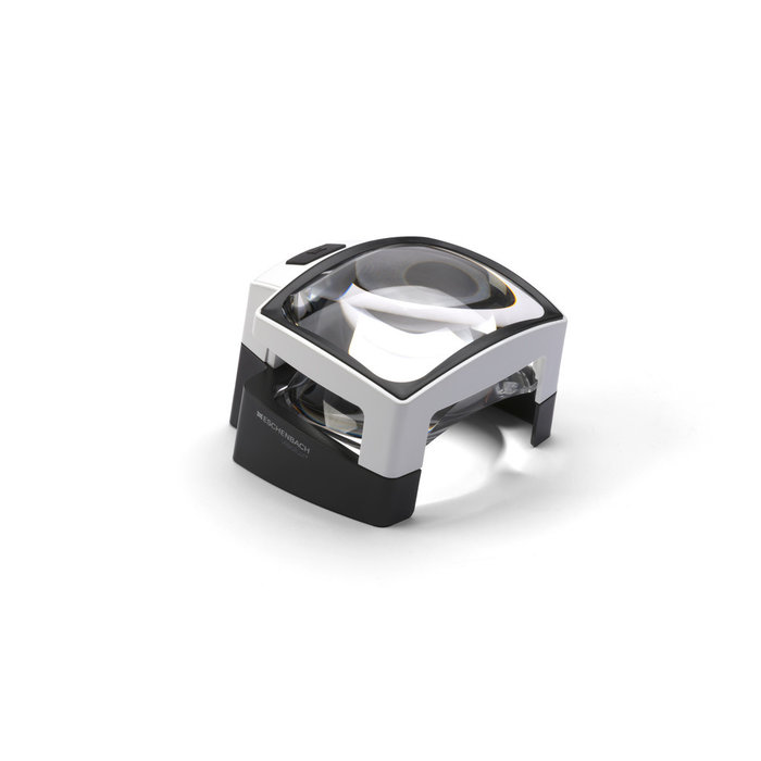 Stand magnifier with LED light for comfortable reading