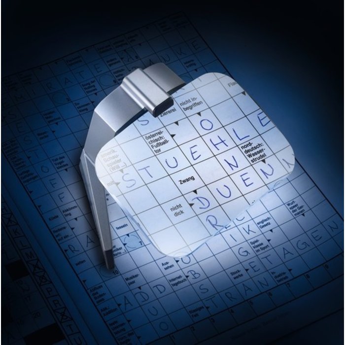 Optical handheld magnifier for reading and writing - Different variants
