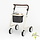 SCANDINAVIAN BUTLER - with basket and tray