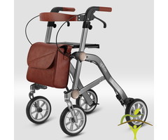 Déambulateur compact double pliable