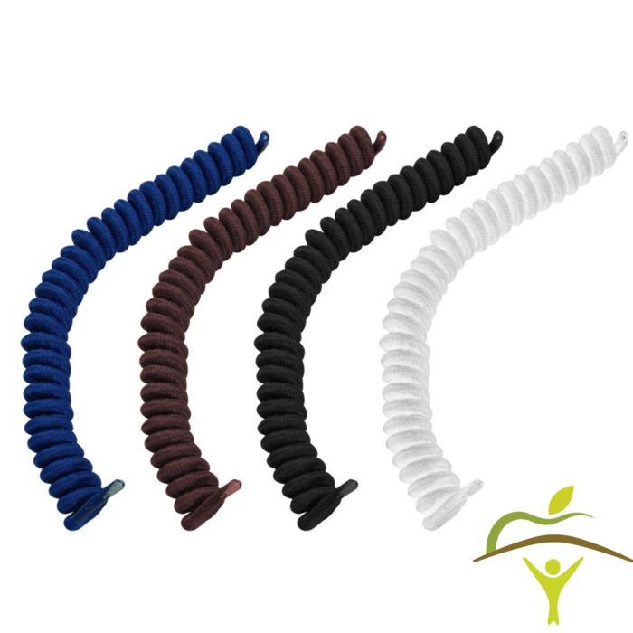 Elastische spiraal schoenveters