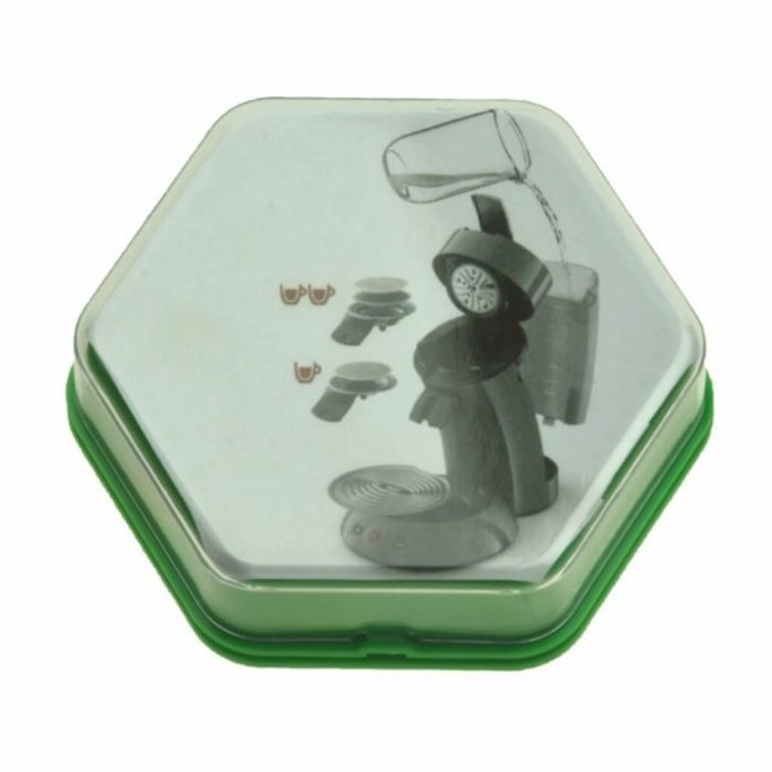 Set of 6 hexagonal talk buttons