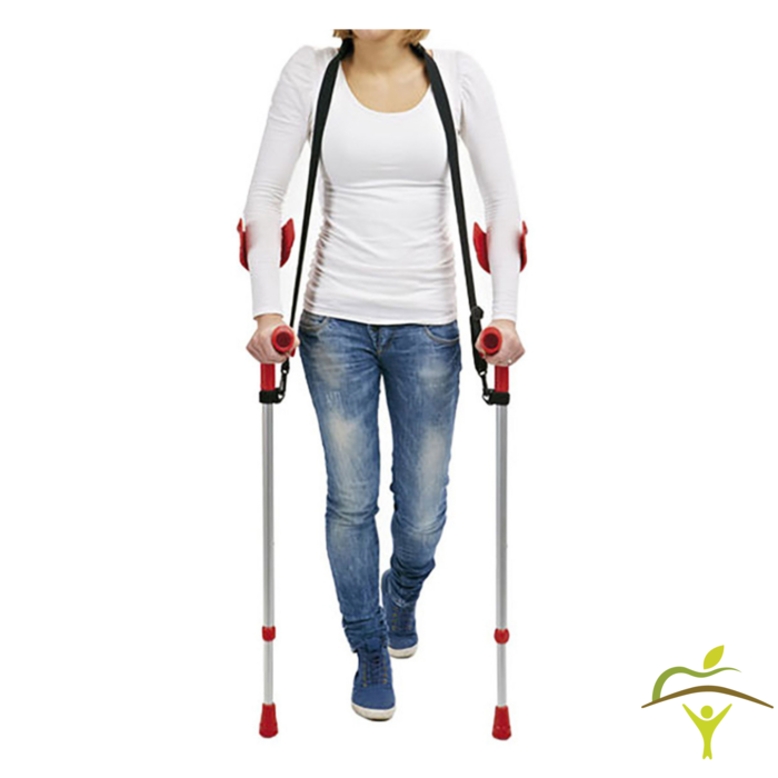 Tour de cou pour béquilles