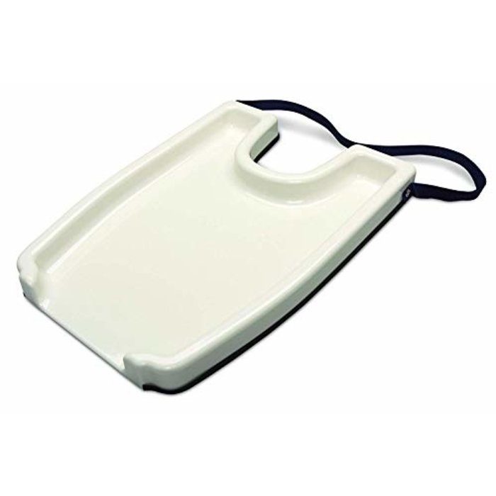 Hair wash basin with flexible rubber edge with straps