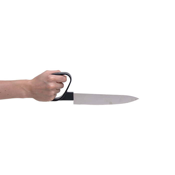 Ergonomic kitchen knife with round handle - 2 variants