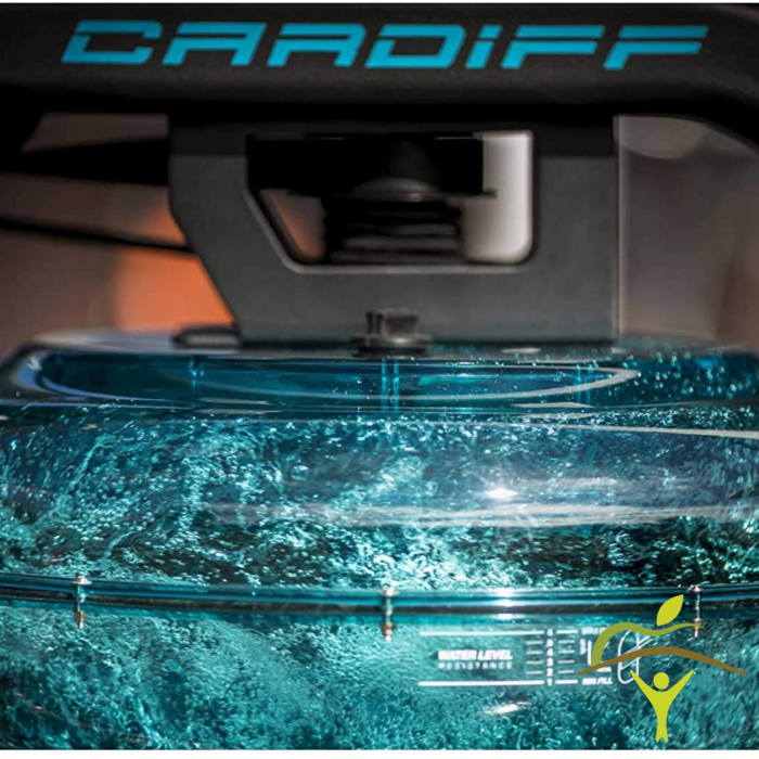 Rameur aquatique confortable avec différents programmes