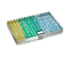 Panier en acier inoxydable pour laver les tasses