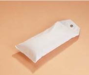 Zandzakjes in wit kunstleder