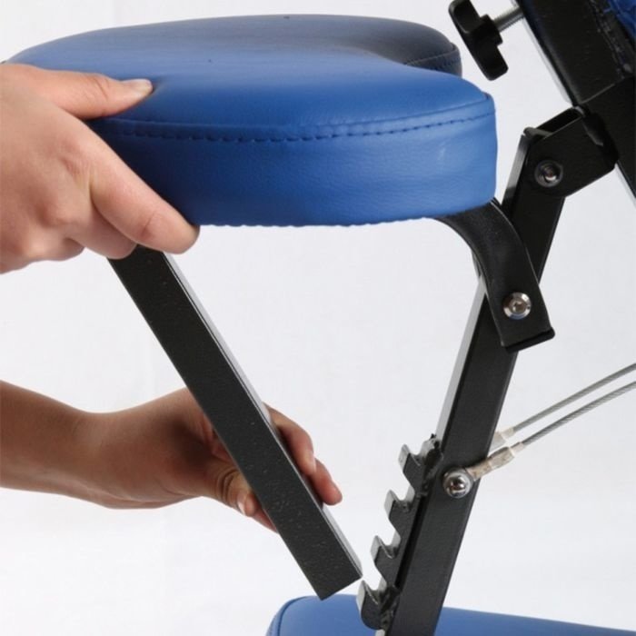 Portable massage chair in compact size