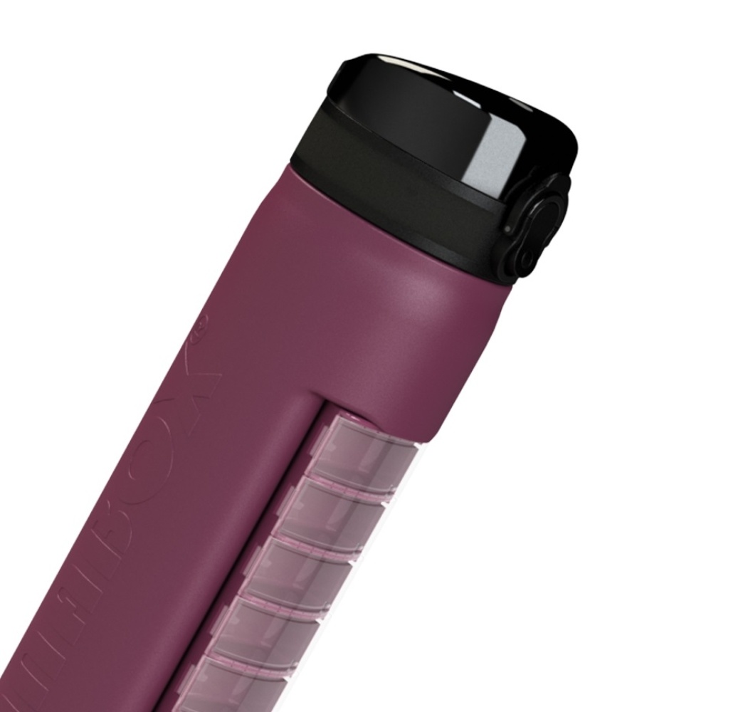 ANABOX® 2GO - gourde avec pilulier intégré pour 1 semaine