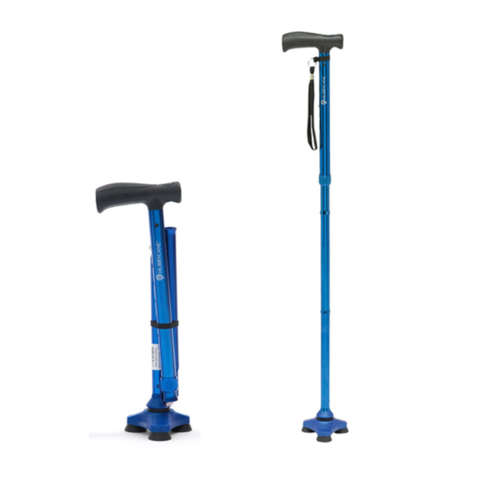 Four-legged walking stick on wheels Wheeleo