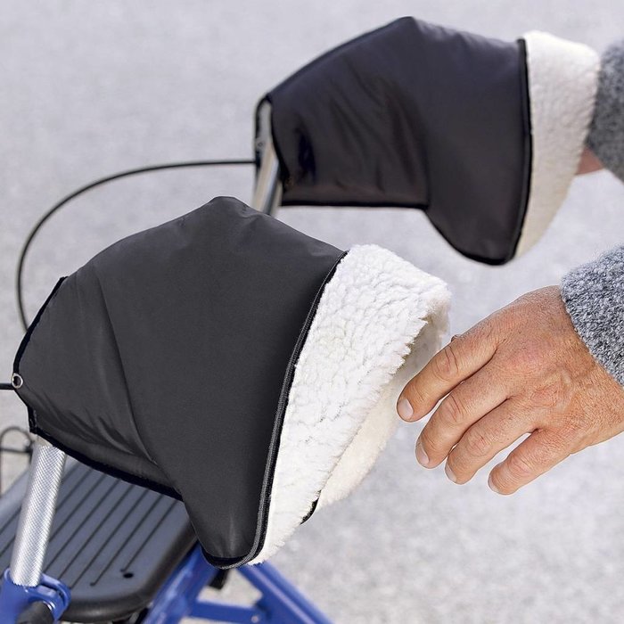 Handwarmer voor rollator