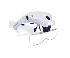 Eclairage LED de la loupe principale et 5 lentilles