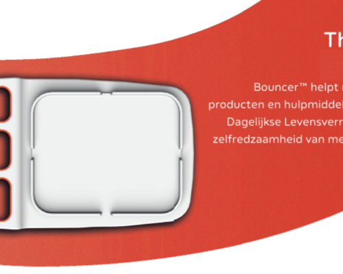 Tafelhulp zodat mensen met één functionerende arm weer zelfstandig kunnen eten