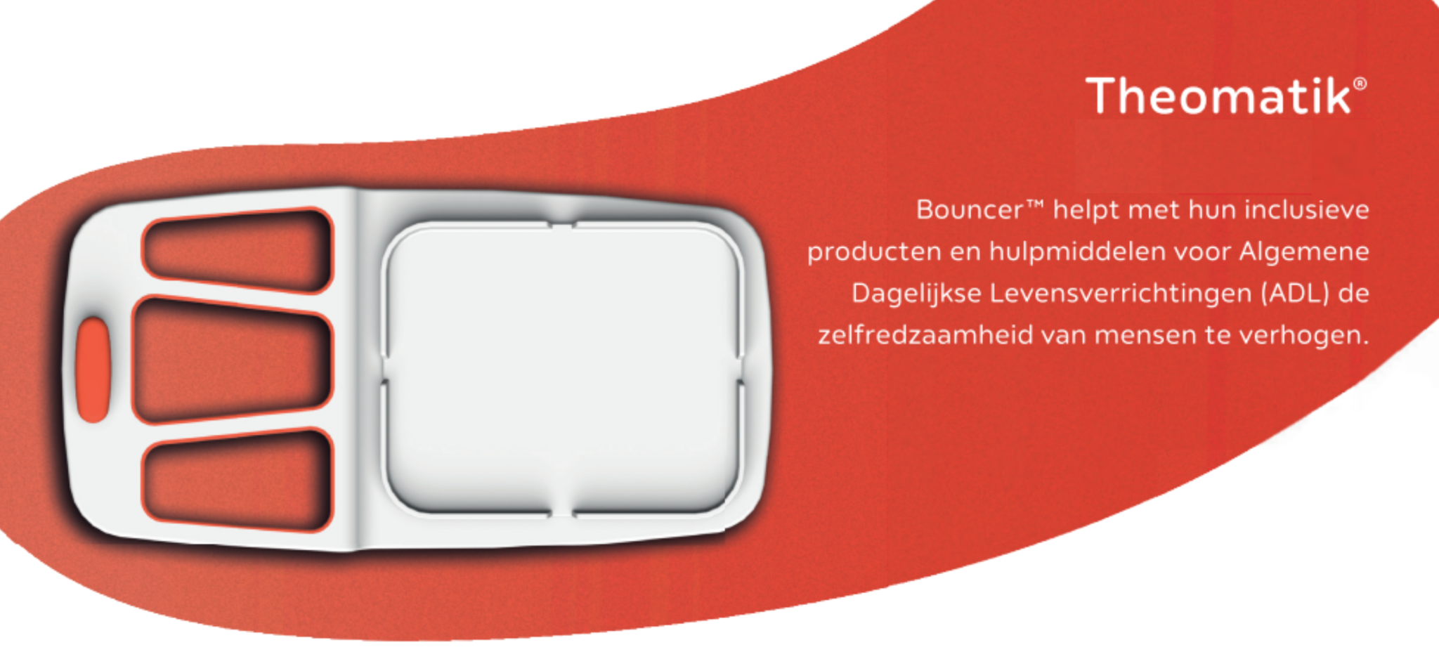 Tafelhulp zodat mensen met één functionerende arm weer zelfstandig kunnen eten