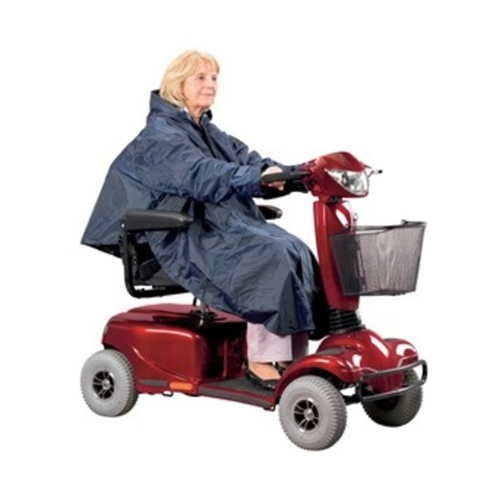 Cape poncho scooter avec protection complète du pilote et du scooter