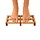 Foot massage roller in wood