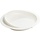 Plate with raised edge and suction cup