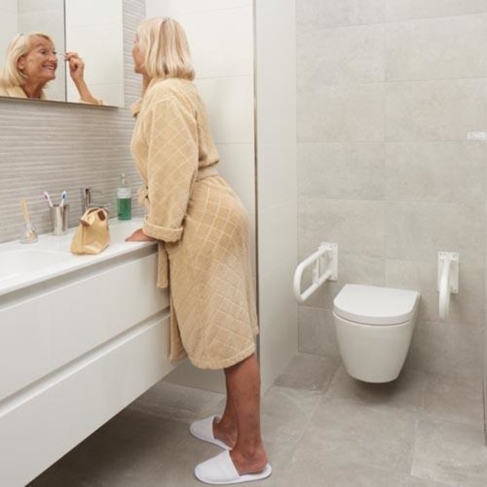 Support de toilette pliant