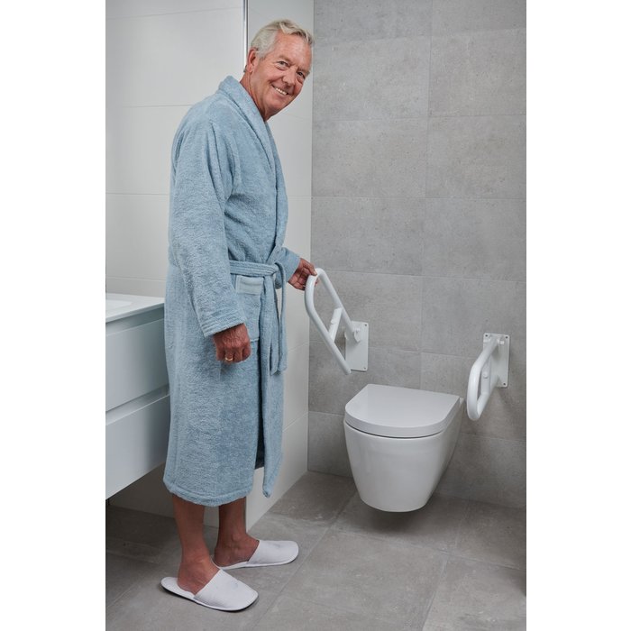 Support de toilette pliant