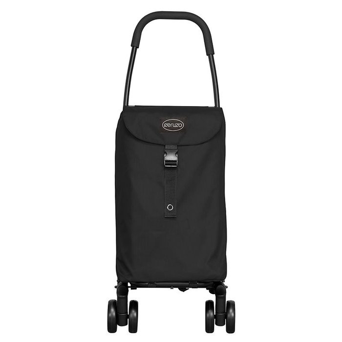 Go Four Boodschappentrolley  - Zwart - 43.5 liter - by Playmarket
