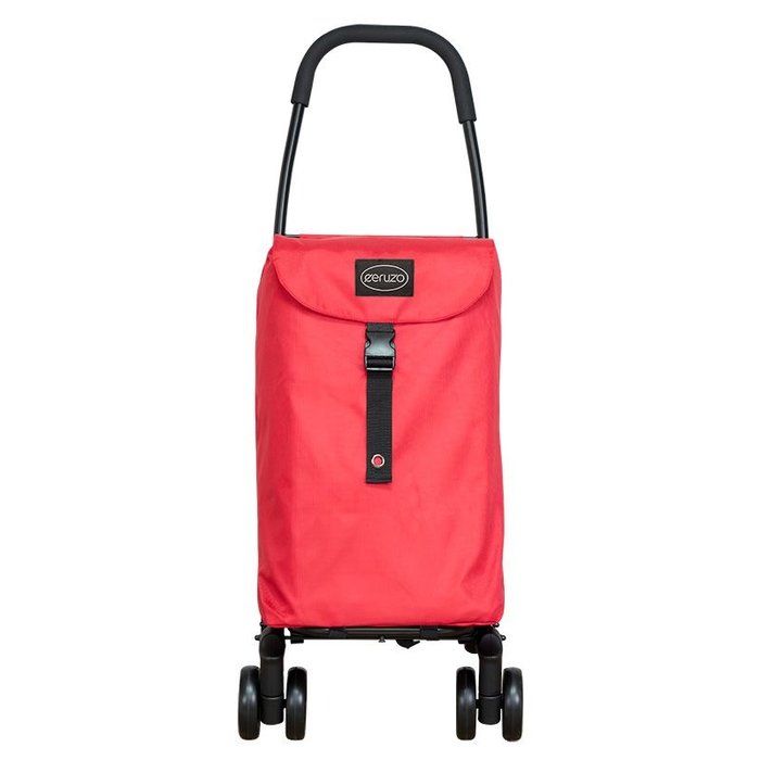 Go Four Boodschappentrolley  - Rood - 43.5 liter - by Playmarket