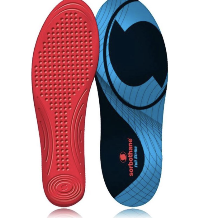 Sorbothane® Full Strike shock absorbing insoles