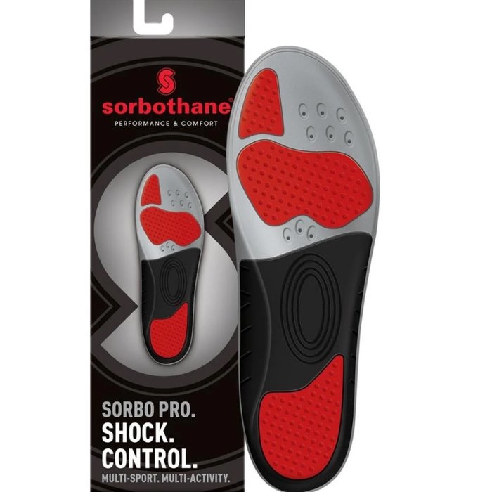 Sorbothane® Sorbo Pro shock absorbing insoles