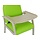 Porto relax armchair with wheels