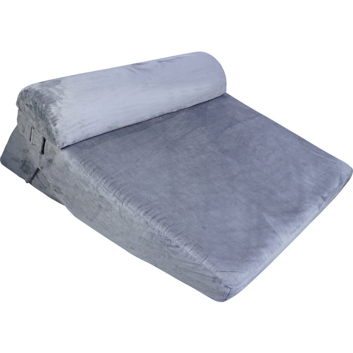 Luxury adjustable and foldable bed wedge pillow