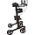 Four-wheel walker with forearm shell