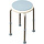 Shower stool with swivel seat