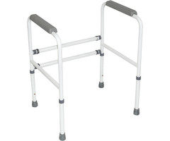 Breedte/hoogte verstelbare toiletkader