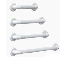 Handle wall bracket with ribbed structure