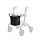 Foldable rollator for outdoor carbon Saljol