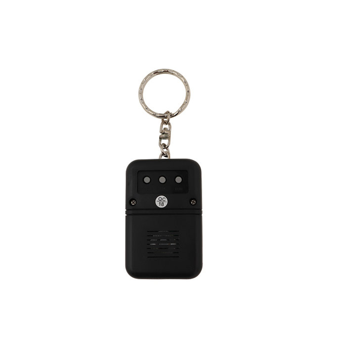 Portable alarm clock as a keychain