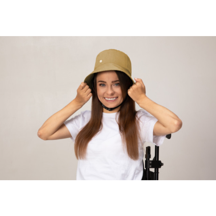 Ribcap - Billie Navy Blue/Cream