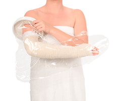 Plaster/bandage protection while showering