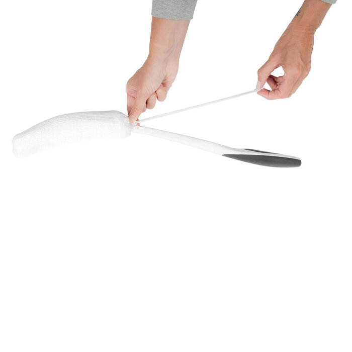 Washing aid with or without application aid