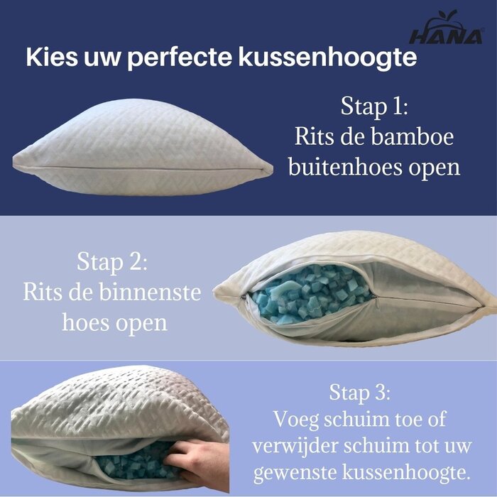 Adapto Foam Pillow 50x75 cm