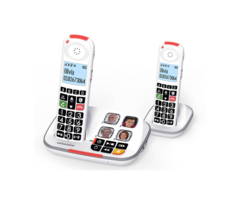 Téléphone fixe avec 4 touches photo